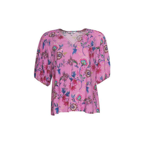 Axminster top pink multi size 10