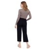 Solid ponte gaucho pant