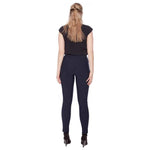 Preciison ponte full loength slim pant navy