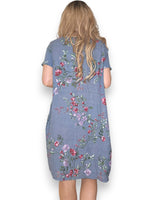 Jungle Petrol Iingonberry dress