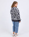 Azalea Crew Navy daisy