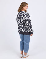 Azalea Crew Navy daisy