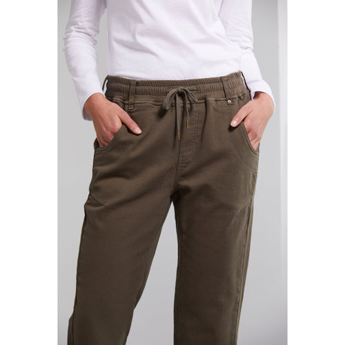 Canvas jean Khaki (Size 18) - By Design Fashions