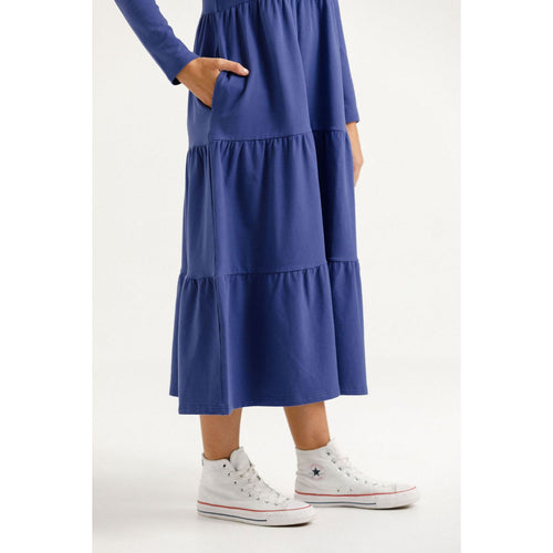 Long sleeve kendall dress hyacinth