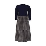 check me out dress navy check