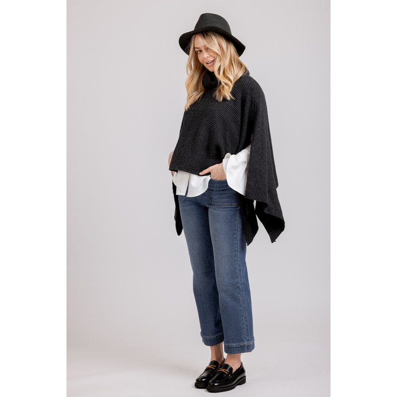 Nessie cape charcoal