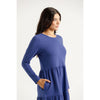 Long sleeve kendall dress hyacinth