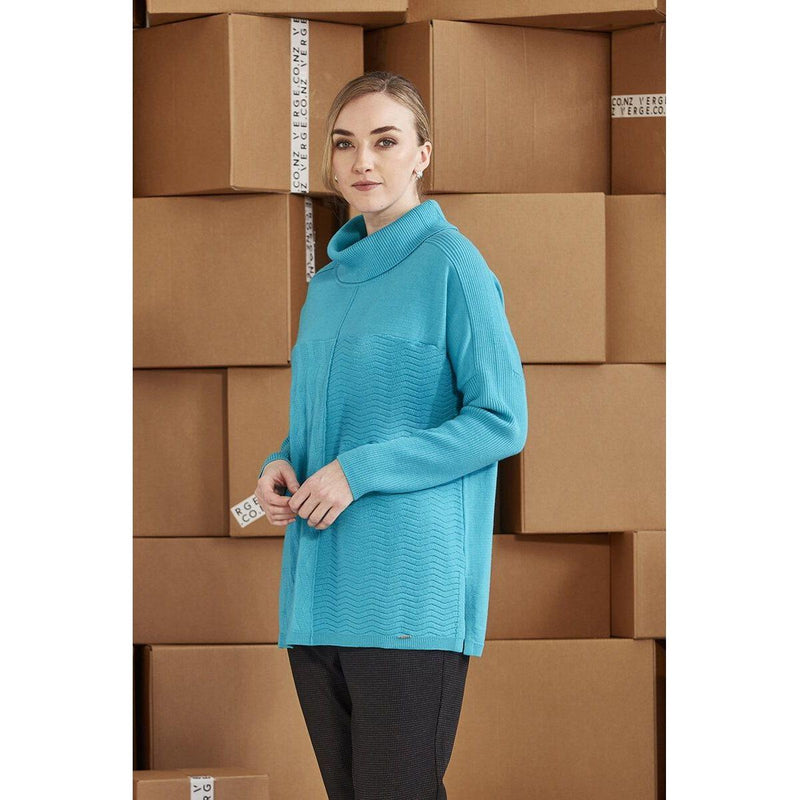 Jewel sweater Aqua
