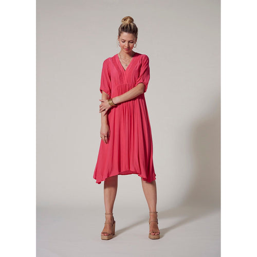 Salute dress watermelon (Last one size 12) - By Design Fashions