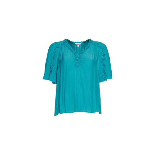 Salute top dark aqua - By Design Fashions