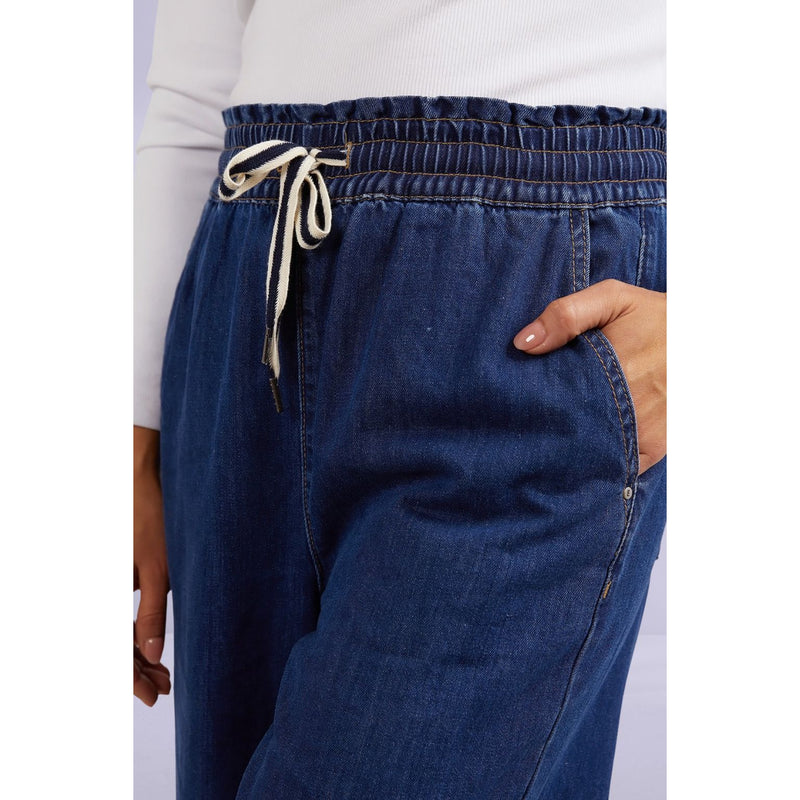 Greta wide leg pant saphire