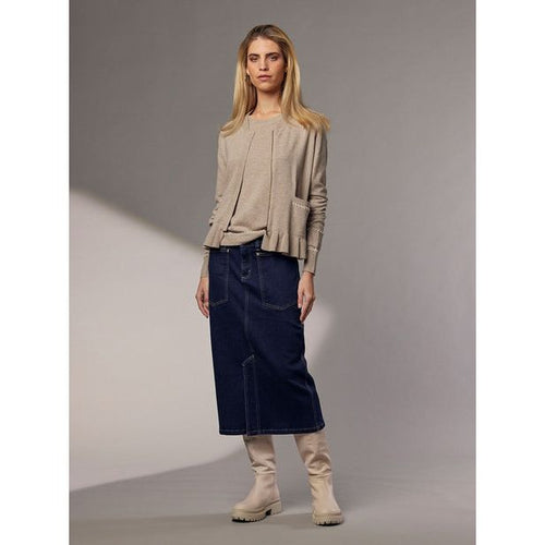 Daisy skirt dark wash (Size 12) - By Design Fashions