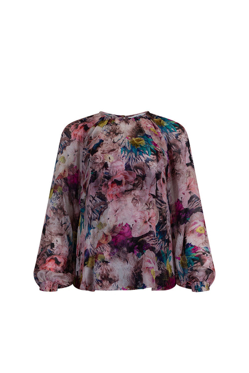 Duchess top blush multi