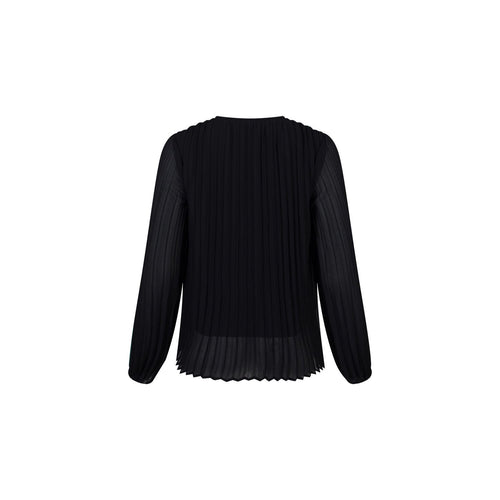 morse blouse black
