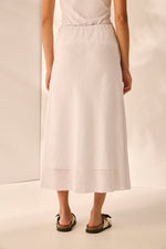 Hayden skirt white