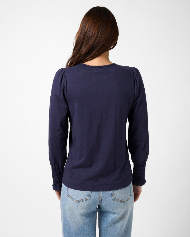 Neve top indigo