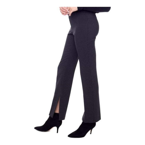 Pincheck palemo  pant - By Design Fashions