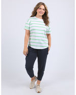 Hallie S/S Tee Stripe