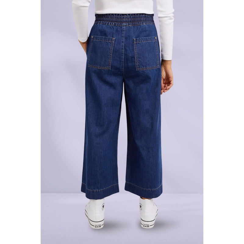 Greta wide leg pant saphire