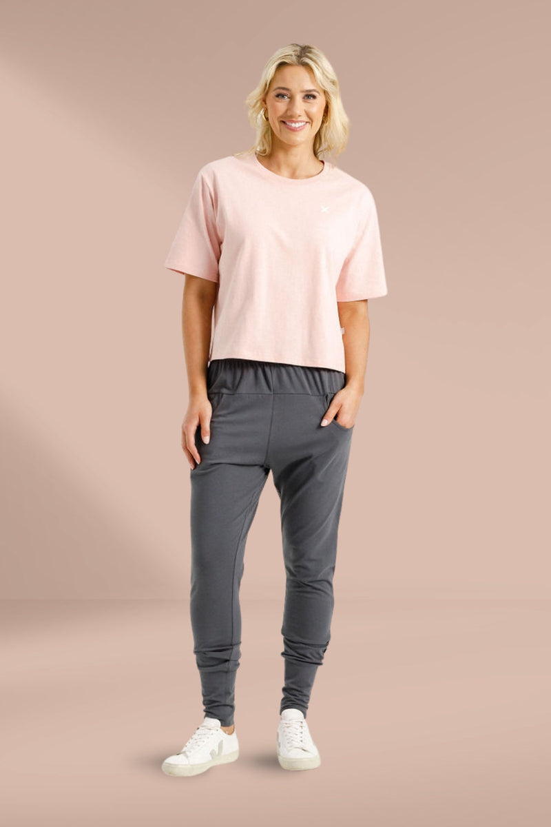 Apartment pants graphite blossom