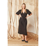Primrose dress black (Last one size XL)