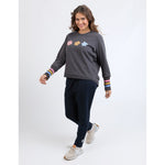wynne crew washed black