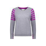 flynn sweater silver marle (size Lge)