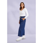 Greta wide leg pant saphire