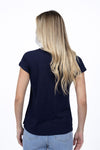 Must have V neck Tee Navy