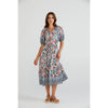 Madras Dress ink (Last one size 16) - By Design Fashions