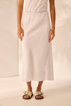 Hayden skirt white