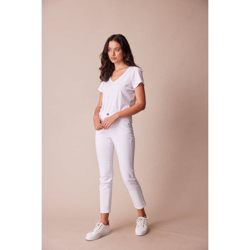 Vienna Jean white - By Design Fashions