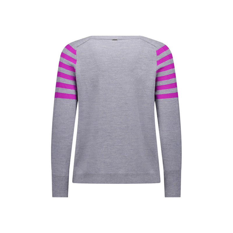 flynn sweater silver marle (size Lge)