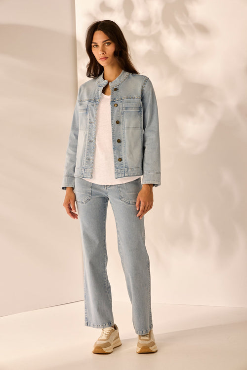 Abby jacket bleached
