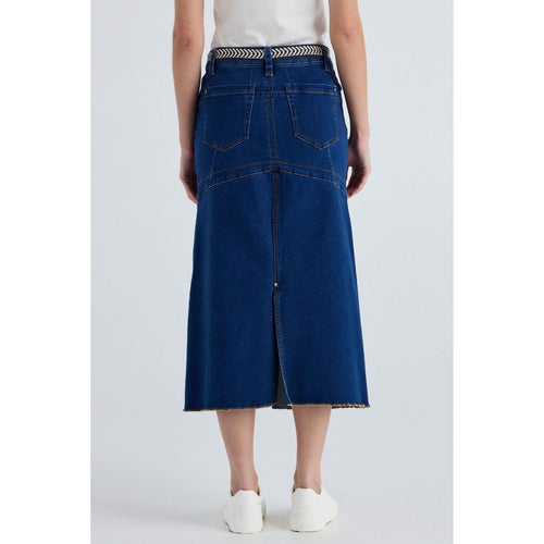 Rhode Skirt indigo
