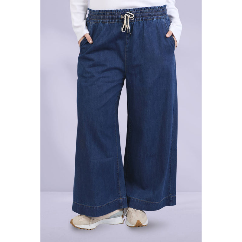 Greta wide leg pant saphire