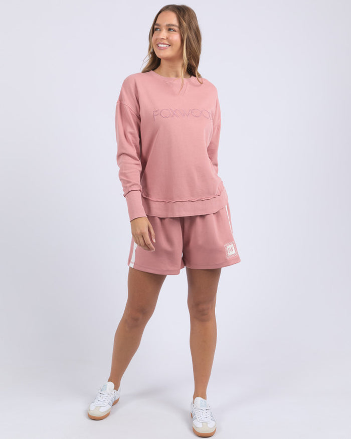 Simplified crew dark rose