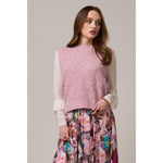 Hetty vest snow berry