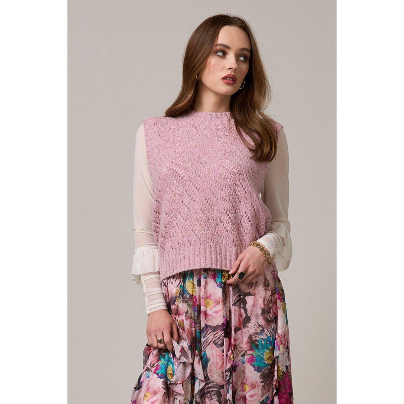 Hetty vest snow berry