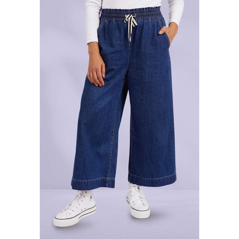 Greta wide leg pant saphire