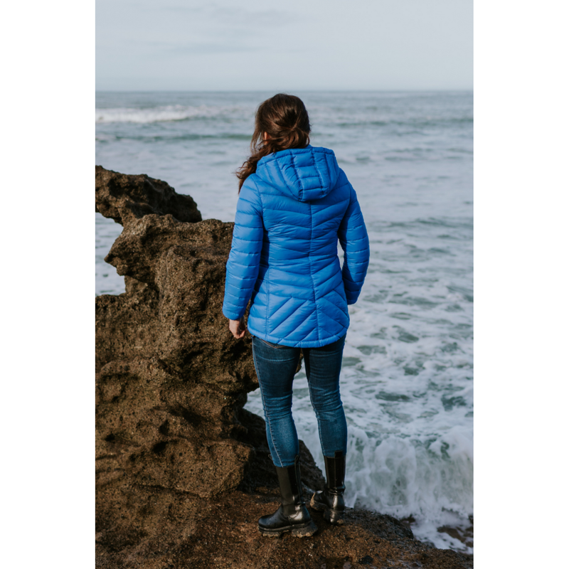 cushla jacket cobalt - By Design Fashions