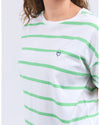 Hallie S/S Tee Stripe