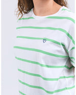 Hallie S/S Tee Stripe