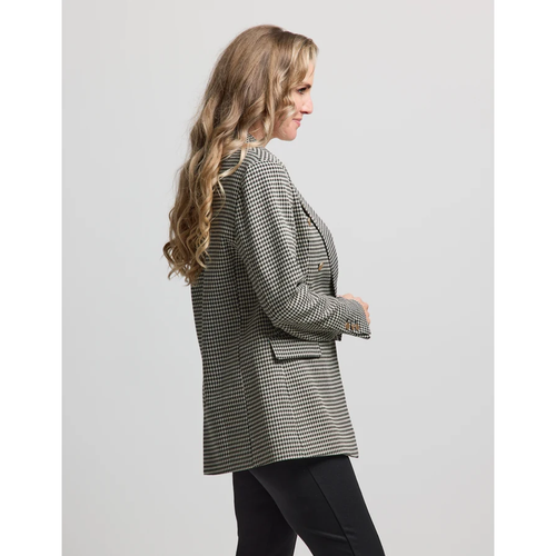 Stella + Gemma Monaco houndstooth Jacket - By Design Fashions