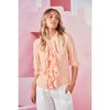 memphis top peach ( size Med) - By Design Fashions