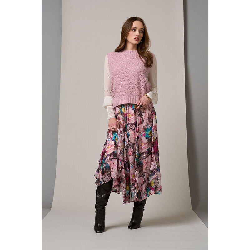 Hetty vest snow berry