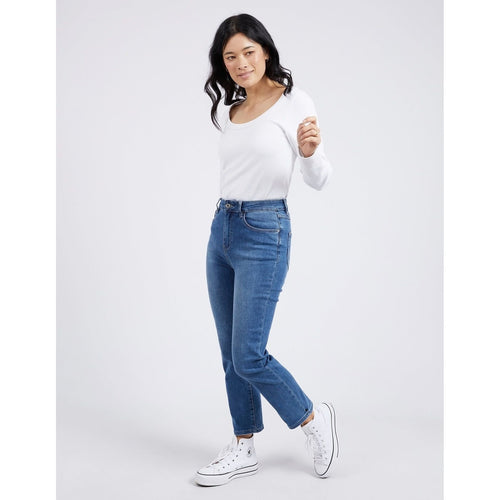 Ada straight leg jean (Size 10 last one) - By Design Fashions