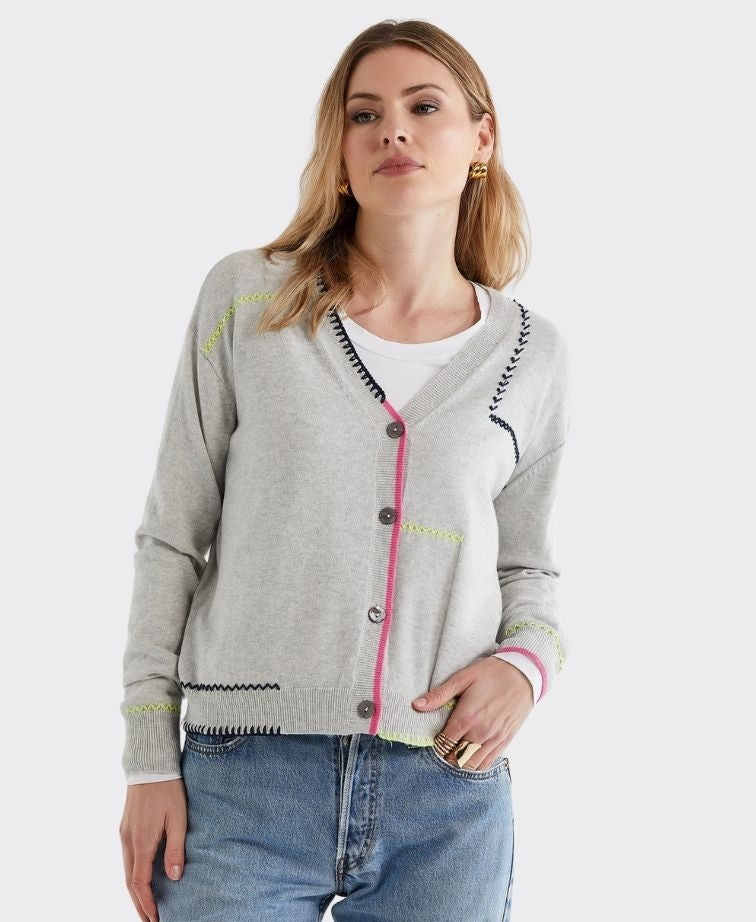 Hancraft Cardi Marl (Last one size Lge)