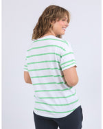 Hallie S/S Tee Stripe