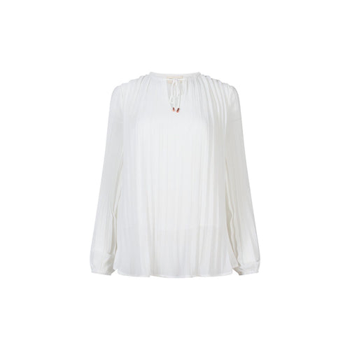 morse blouse winter white